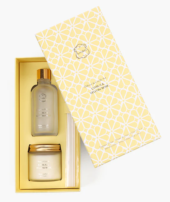 Citrus & Yellow Rose Mini Home Fragrance Kit - Image 3