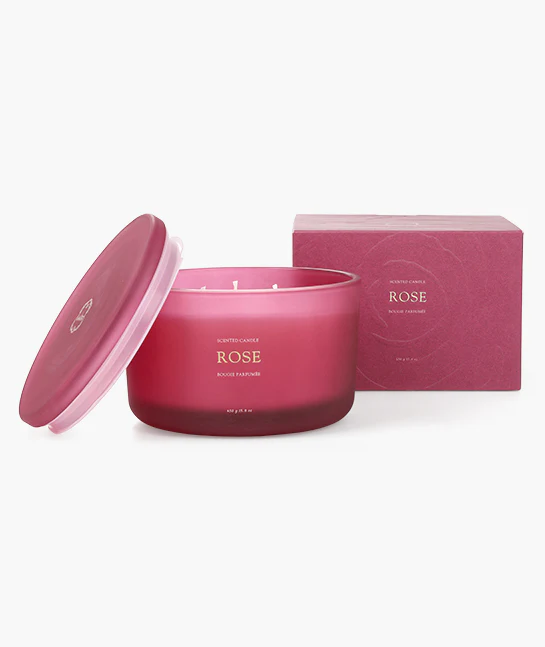 Rose Scented Candle - 450 g - Image 2