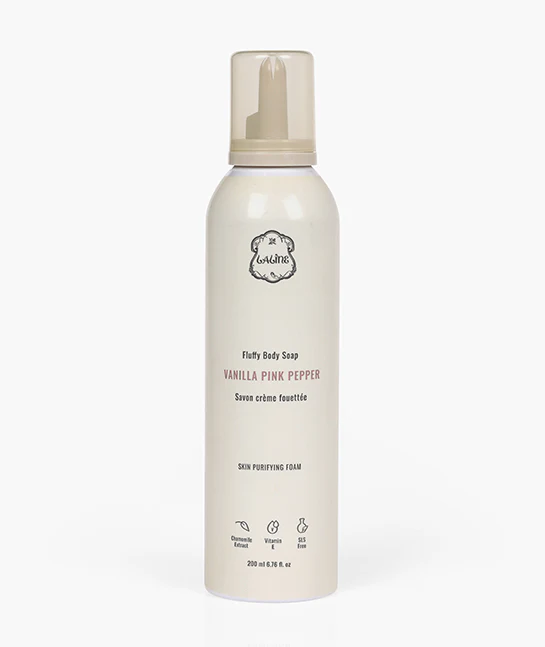 Vanilla Pink Pepper Fluffy Body Soap - 200 ml