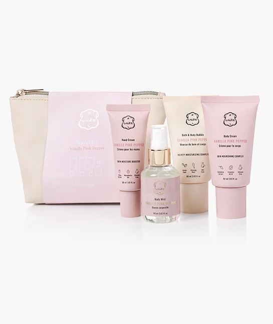 Vanilla Pink Pepper Travel Kit