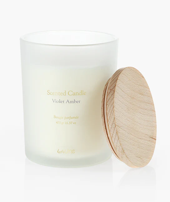 Violet Amber Large Scented Candle - 470 g