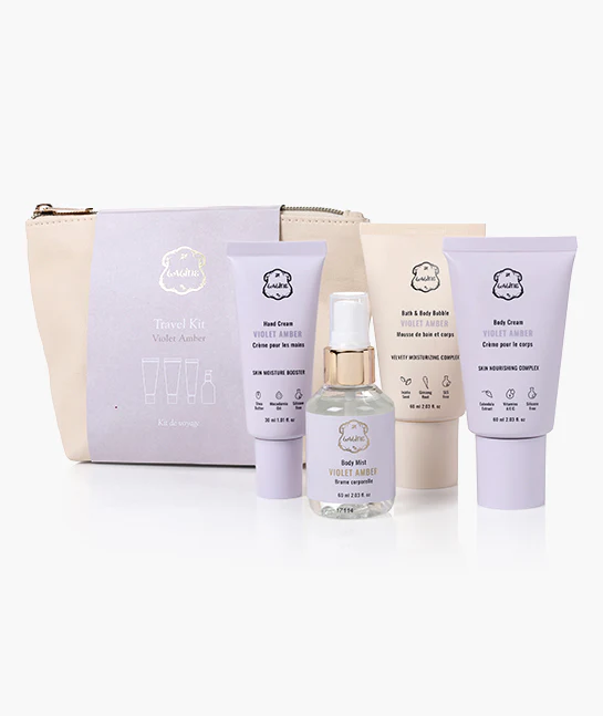 Violet Amber Travel Kit