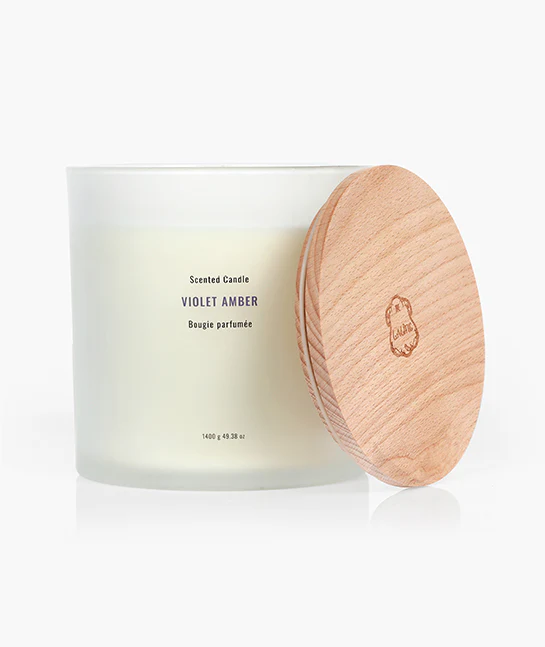Violet Amber XL Scented Candle - 1400 g
