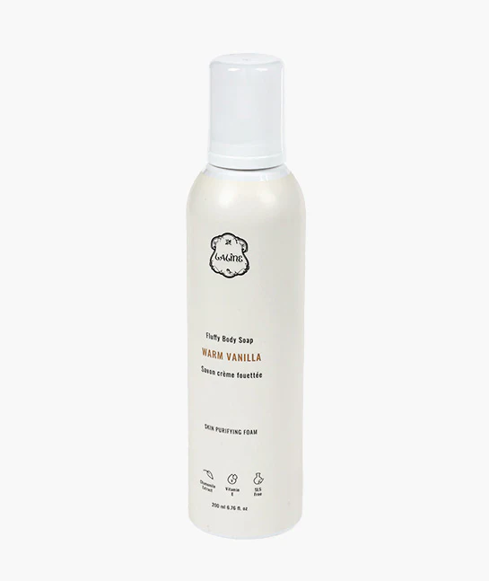 Warm Vanilla Fluffy Body Soap - 200 ml - Image 2